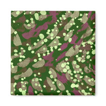 Retro Style Abstract Fabric Art Gifts - Customize magnets by naturetees Retro Style Abstract Fabric Art Gifts - Customize magnets