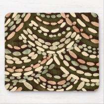 Retro Style Abstract Fabric Art Gifts - Customize mousepads
