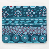 Retro Style Abstract Fabric Art Gifts - Customize mousepads