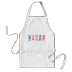 Retro-style Grams Apron