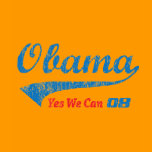 Retro Style Obama "Yes We Can" T Shirt