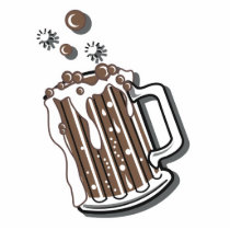 retro style root beer graphic cut outs