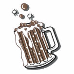retro style root beer graphic cut outs