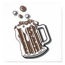 retro style root beer graphic posters