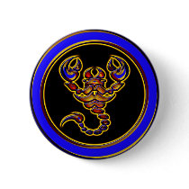 RETRO STYLE SCORPION buttons by dgpaulart RETRO STYLE SCORPION buttons