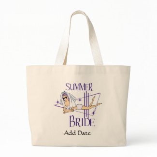 Retro Summer Bride Gifts bag