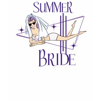 Retro Summer Bride Gifts shirt