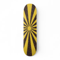 Retro Sun Custom Skate Board