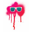 Retro Sunglasses Splatter t-shirts