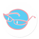 retro sunglasses stickers