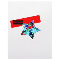 Retro Superstar In Day-Glo Personalized Letterhead