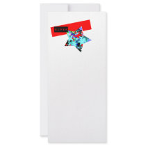 Retro Superstar In Day-Glo Rack Cards