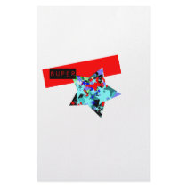 Retro Superstar In Day-Glo Stationery