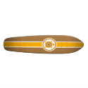 Retro Surfboard skateboards by bubblegumdesigns Retro Surfboard skateboards