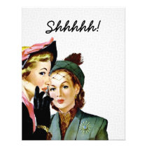 Retro Surprise Party invitations