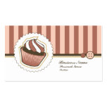 Retro Sweet Cupcake Bakery Business Card business cards