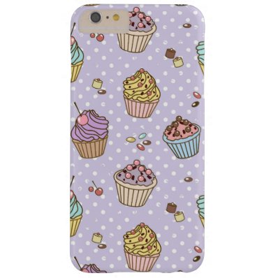Retro Sweets Pattern Barely There iPhone 6 Plus Case