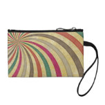 Retro swirls coin wallets