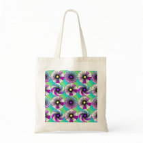 Retro Swirls Totebag by ggbythebay Retro Swirls Totebag