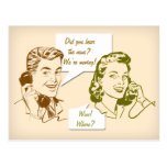 Retro Telephone Change of Address Postcard