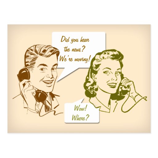 change of address postcard