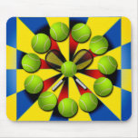 RETRO TENNIS DESIGN MOUSEPADS