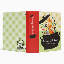 Retro terrine bursting flavor cooking recipe cookb 3 ring binders