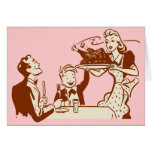 Retro Thanksgiving Dinner Cards