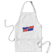 Retro That's What She Said Apron