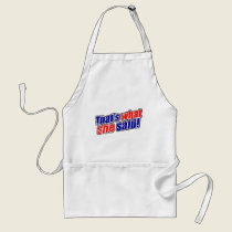 Retro That's What She Said Apron