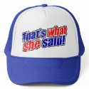 Retro That's What She Said Trucker Hat
