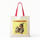 RETRO THE HAPPY COUPON CLIPPER BAGS TOTE BAG