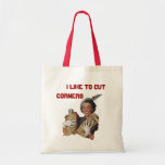 RETRO THE HAPPY COUPON CLIPPER BAGS TOTE BAG