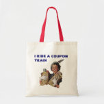 RETRO THE HAPPY COUPON CLIPPER BAGS TOTE BAG
