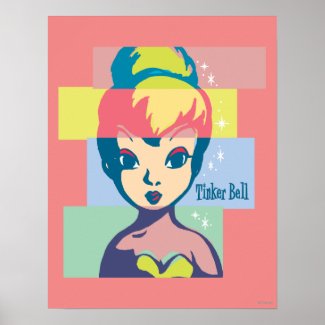Retro Tinker Bell 2 Print