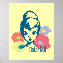 Retro Tinker Bell 3 Poster