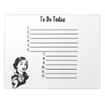 Retro To Do List Notepad