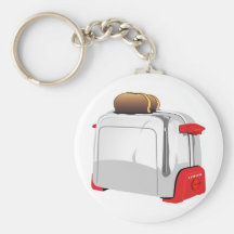 Retro Toaster Key Chains