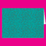 Retro Tourquoise With Lines Cards