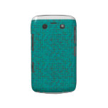 Retro Tourquoise With Lines Case-mate Blackberry Case