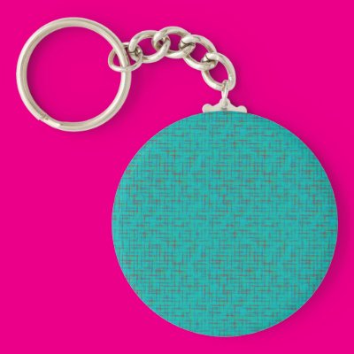 Retro Tourquoise With Lines Keychain Zazzle_keychain Retro Tourquoise With Lines Keychain Zazzle_keychain