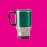 Retro Tourquoise With Lines Coffee Mugs
