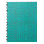 Retro Tourquoise With Lines Notebooks