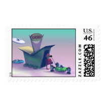 Retro Toy Robo Wash Postage postage by MDKgraphics Retro Toy Robo Wash Postage postage