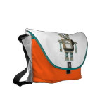 Retro Toy Robot Bag (lt) Commuter Bag