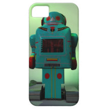 Retro Toy Robot iPhone 5 Case