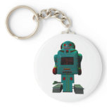 Retro Toy Robot Keychain