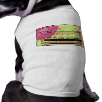 Retro TR-909 Drum Machine Pet Tshirt
