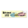Retro Trailer Custom Bumper Stickers