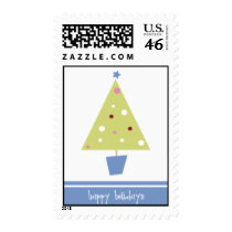 Retro Tree postage